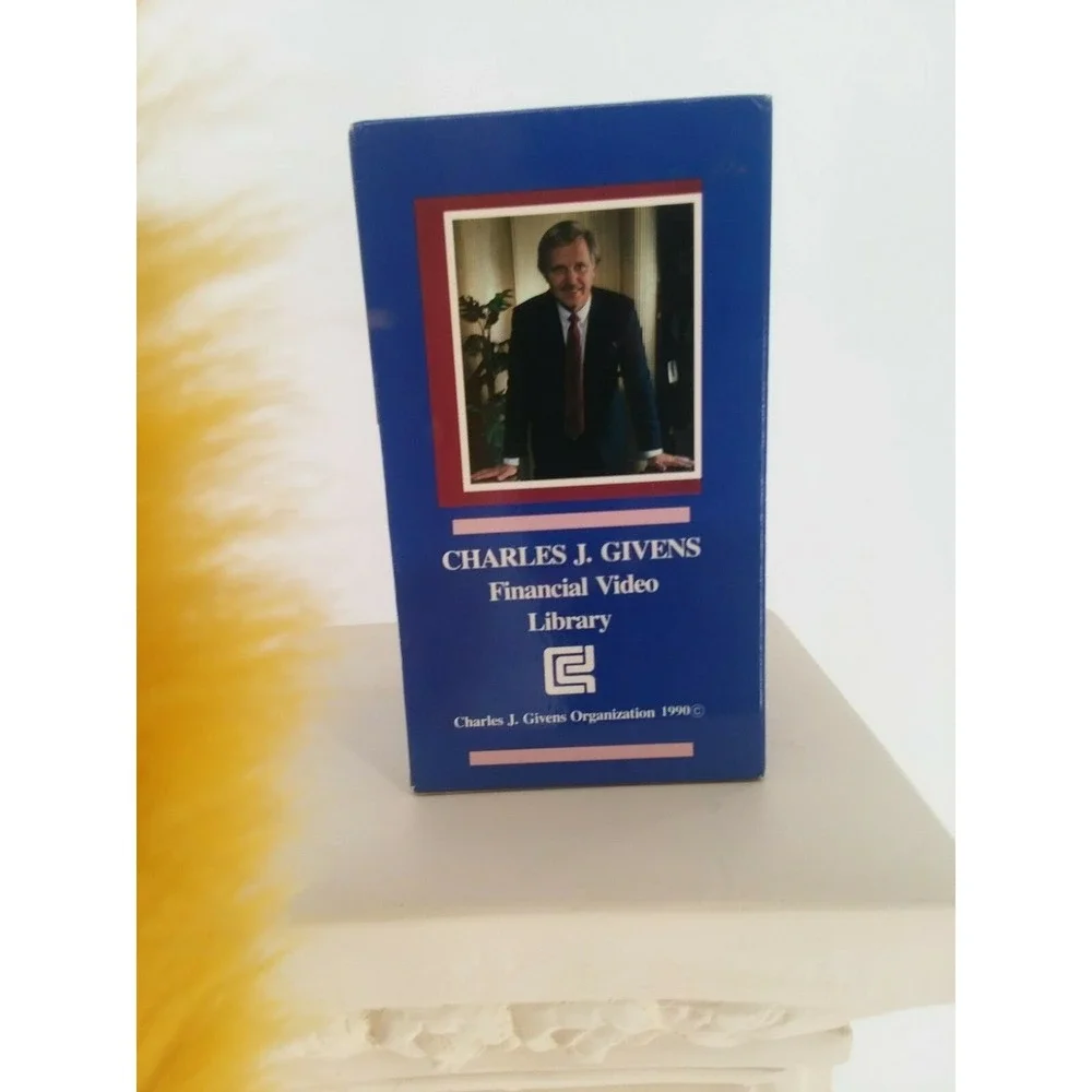 Charles Givens  Financial  Video Library  4 Pack VHS 1990
